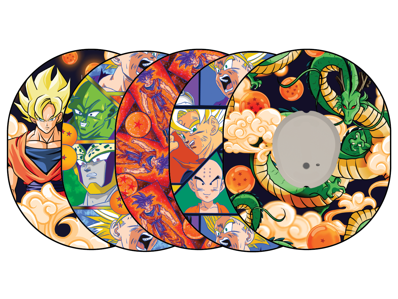 Glucomart Dexcom G7 Adhesive Patches (5-Pack) Dragon RETIRING