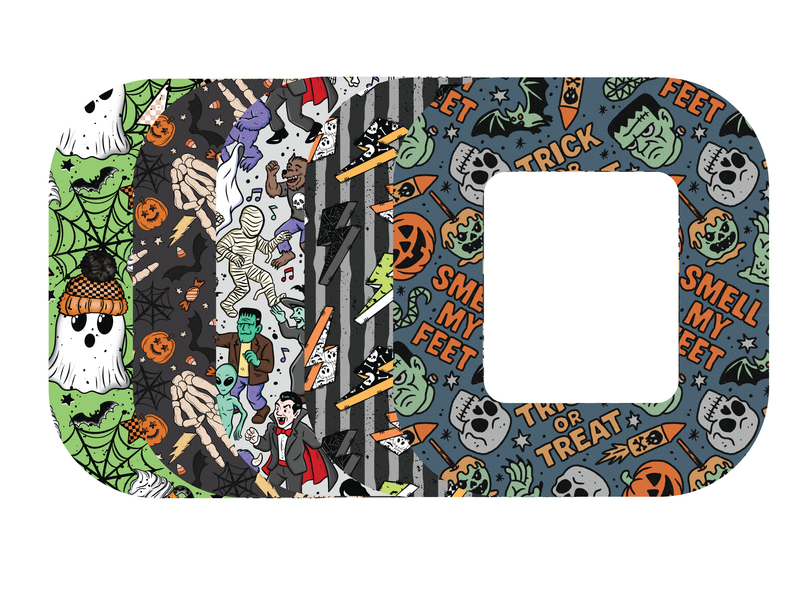 Glucomart Tandem Mobi Sleeve Overpatch (5 Count) - Spook Squad