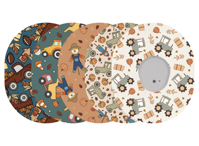 Glucomart Dexcom G7 Adhesive Patches (5-Pack) Harvest Tractor