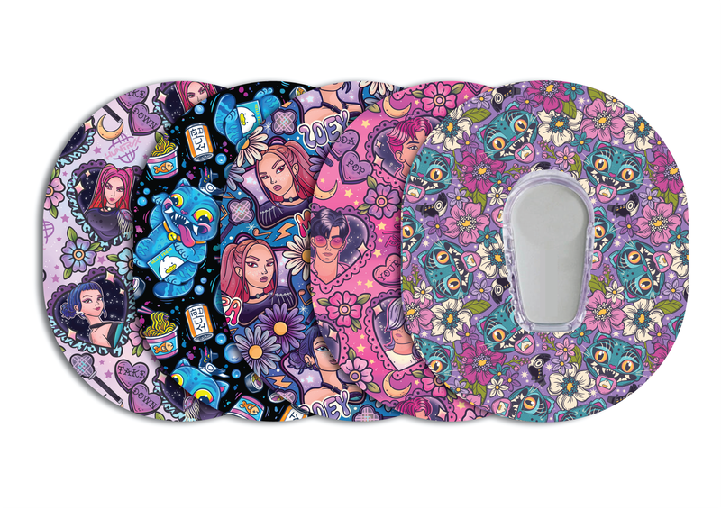 Glucomart Dexcom G6 Adhesive Patches (5-Pack) Pop Music