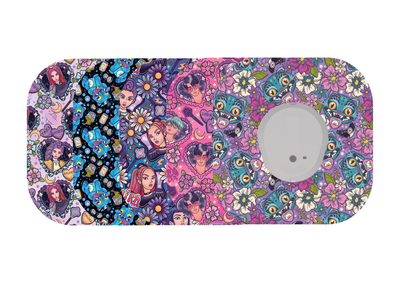 ​Glucomart Mini Dexcom G7 Adhesive Patches with Grip Bumper (5 Count) - Pop Music