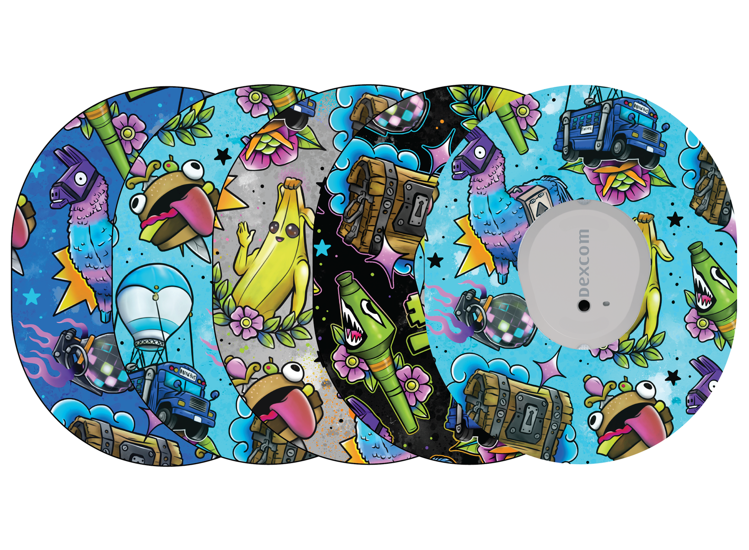 Glucomart Dexcom G7 Adhesive Patches 5-Pack Gamer