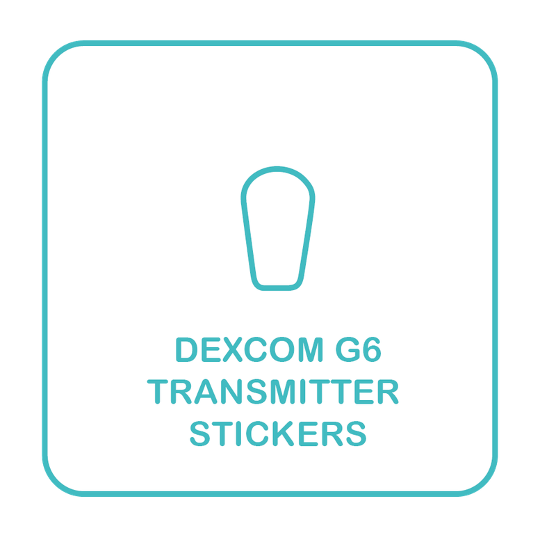 Diasticker Adesivi In Vinile Per Dexcom G6 (Ricevitore + Trasmettitore) - Tema Cupcakes Made In Germany