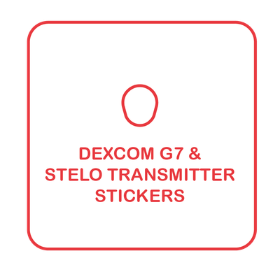 Dexcom G7 &amp; Stelo Transmitter Stickers