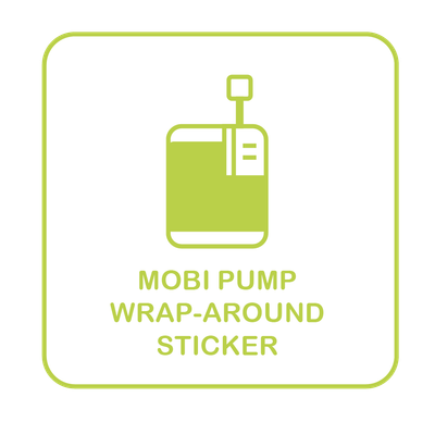 Mobi Pump Wrap-Around Sticker