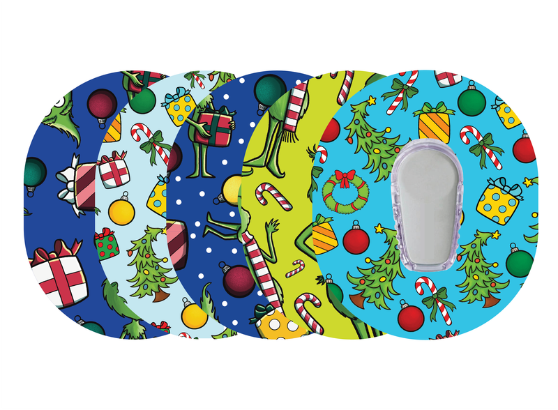Glucomart Premium Dexcom G6 Patches Christmas Dexcom Patch 5-Pack