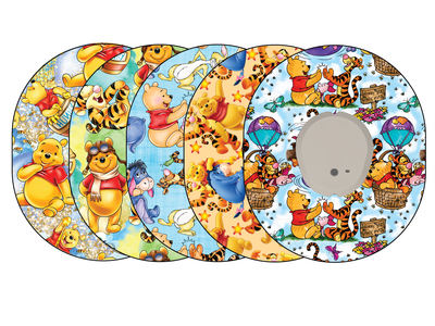 Glucomart Premium Dexcom G7 Patches Bear Dexcom G7 Overpatch 5-Pack RETIRING