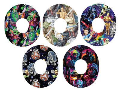 Glucomart Dexcom G7 Adhesive Patches (5-Pack) Space - RETIRING