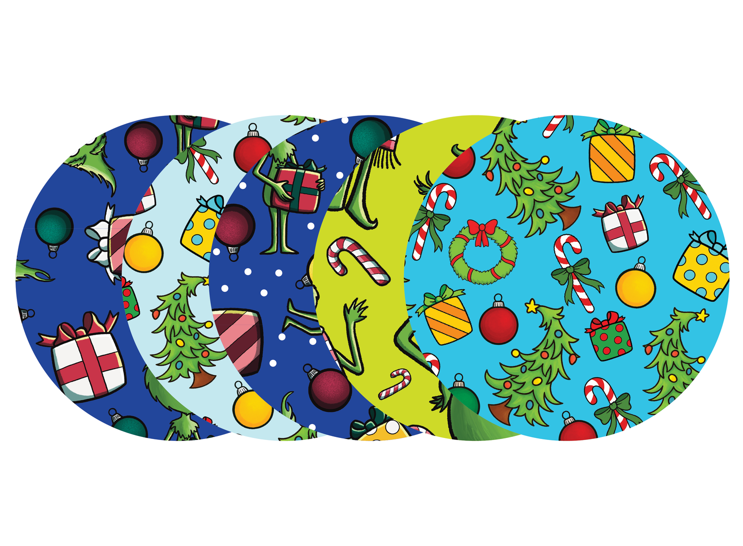 Glucomart Premium Libre Patches Christmas Libre OverPatch 5-Pack