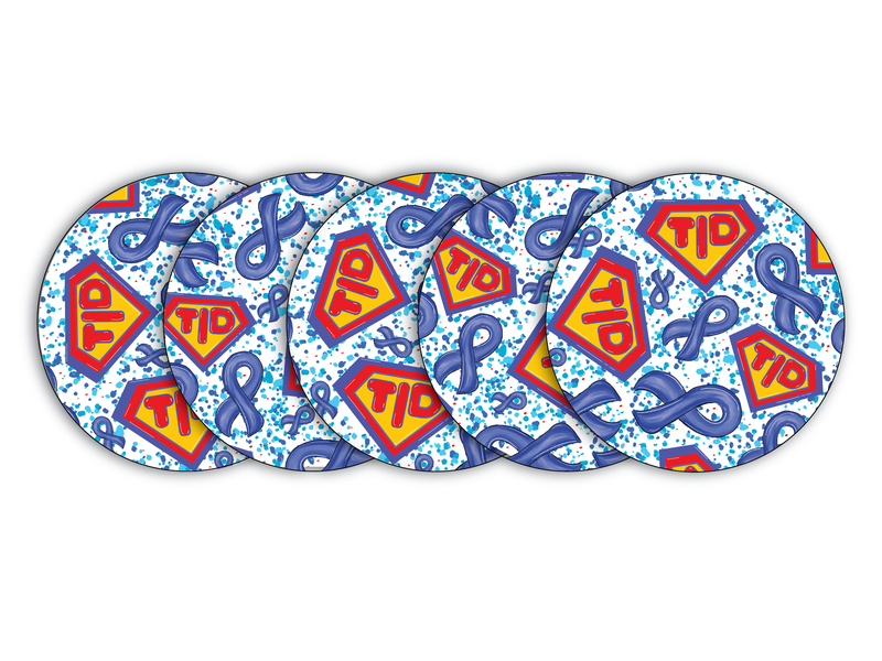 Glucomart Adhesive Patch for Libre, Dexcom G7, and Dexcom Stelo - CGM OverPatches 5-Pack - RETIRING