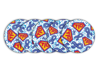 Glucomart Adhesive Patch for Libre, Dexcom G7, and Dexcom Stelo - CGM OverPatches 5-Pack - RETIRING