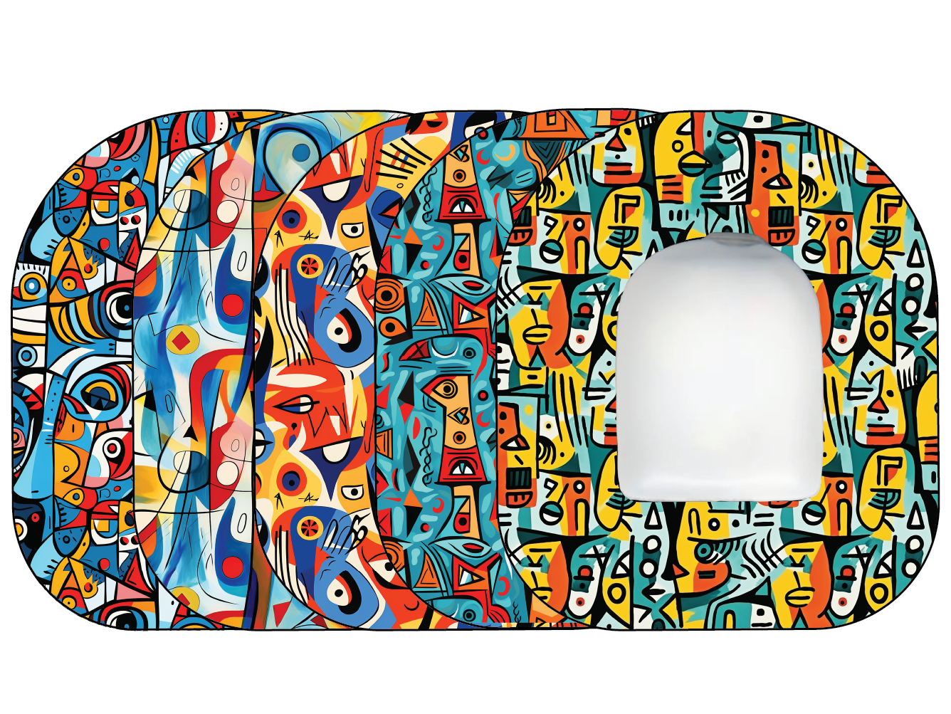 Glucomart Premium Omnipod Adhesive Patches Omnipod 5-Pack - RETIRING