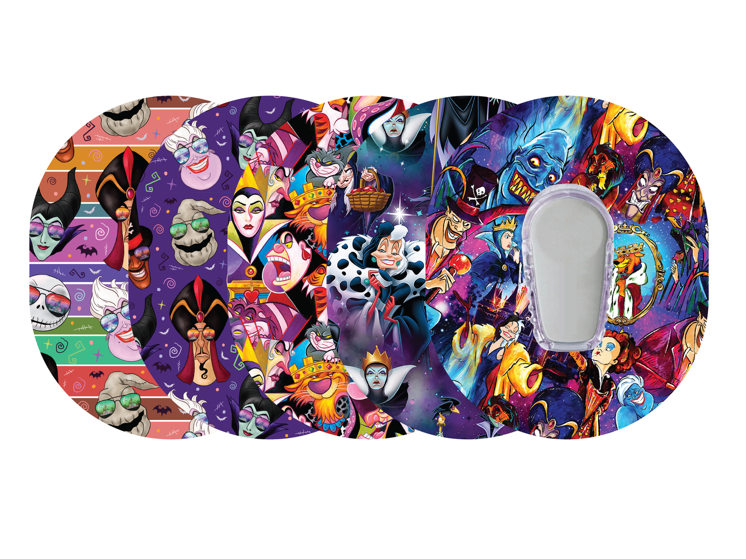 Glucomart Premium Dexcom G6 Patches Villain Dexcom 5-Pack - RETIRING