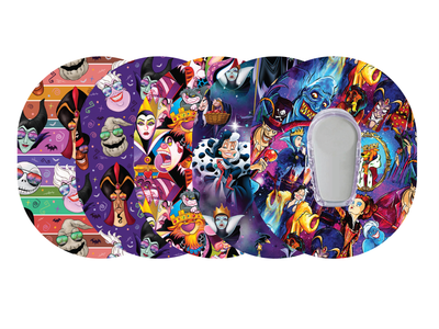 Glucomart Premium Dexcom G6 Patches Villain Dexcom 5-Pack - RETIRING