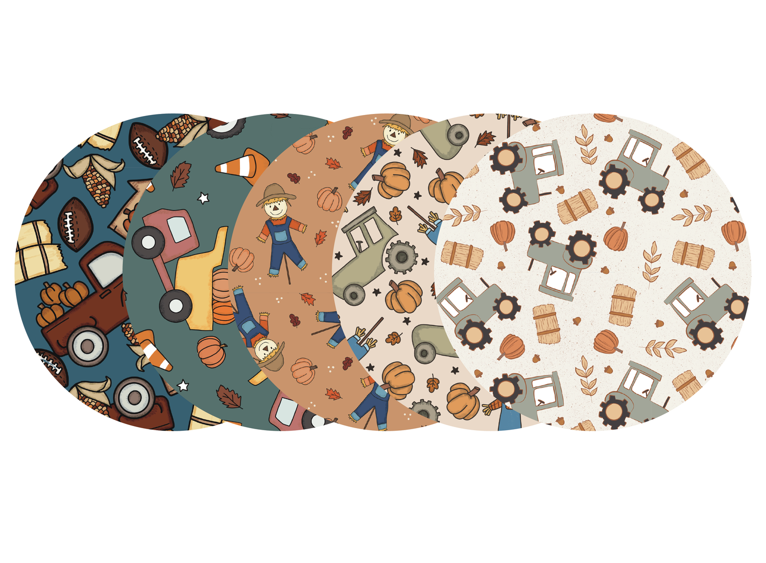 Glucomart Adhesive Patch for Libre, Dexcom G7, Lingo, Instinct &amp; Stelo CGM (5-Pack) Harvest Tractor