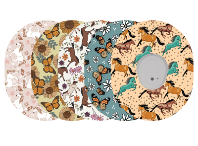 Glucomart Dexcom G7 Adhesive Patches (5-Pack) Prairie Dreams