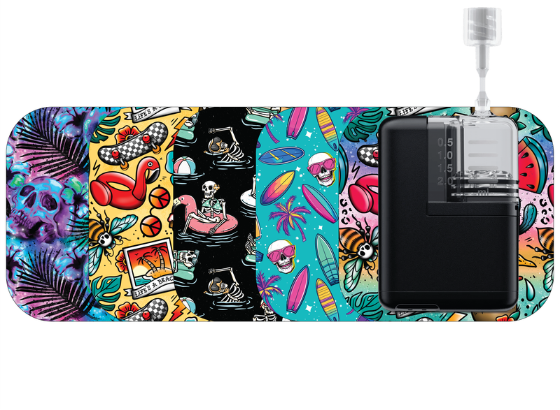 Glucomart Grip Sleeve for Mobi Durable Lightweight Patches for Mobi Insulin Pump (5-Pack) Alt Summer