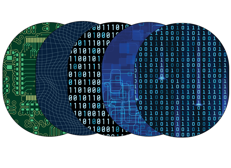 Glucomart Universal CGM Adhesive Patches for Dexcom G6, Dexcom G7, Stelo, Guardian &amp; Libre Sensors | Cyber (5-Pack)