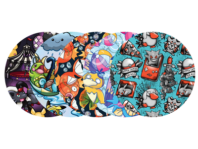 Glucomart Premium Dexcom G7 OverPatches Catch 'em All Dexcom Patch 5-Pack