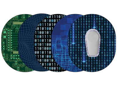 Glucomart Dexcom G6 Adhesive Patches (5-Pack) Cyber