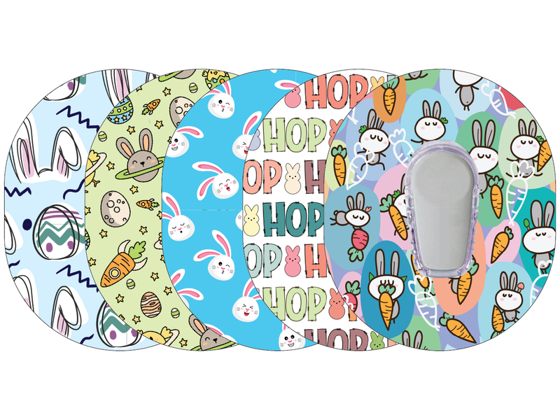 Glucomart Dexcom G6 Adhesive Patches (5-Pack) Easter