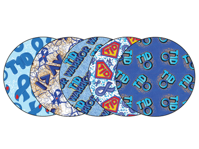 Glucomart Premium Dexcom G7 OverPatches Type 1 Diabetes Dexcom Patch 5-Pack