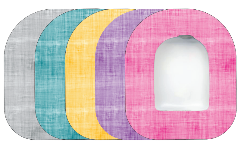Glucomart Premium Omnipod Adhesive Patches Omnipod 5-Pack - Pastels