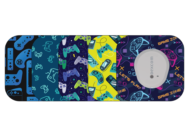 ​Glucomart Mini Dexcom G7 Adhesive Patches with Grip Bumper (5 Count) - Gamer