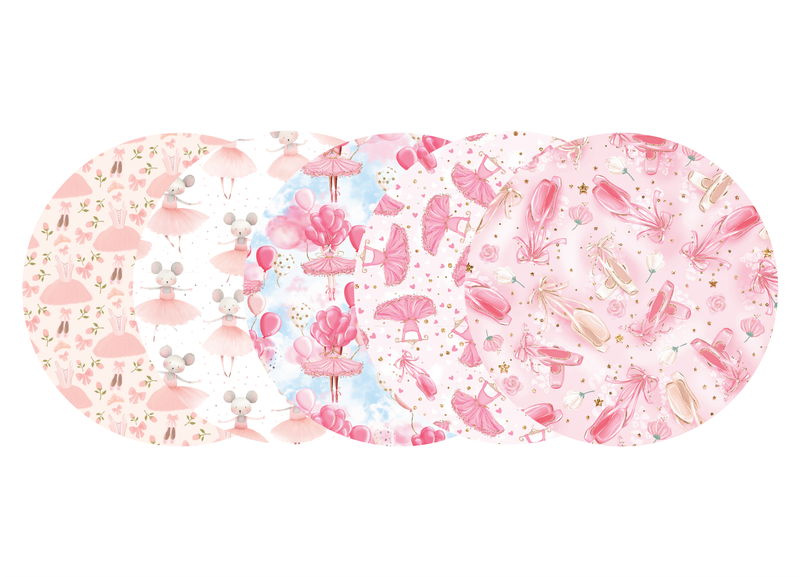 Glucomart Adhesive Patch for Libre, Dexcom G7, and Dexcom Stelo - Ballet CGM OverPatches 5-Pack