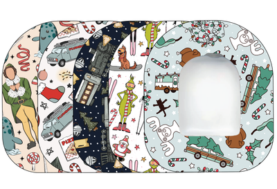 Glucomart Premium Omnipod Adhesive Patches Omnipod 5-Pack - Christmas Movie
