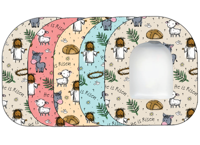 Glucomart Omnipod Adhesive Patches (5-Pack) Risen Easter