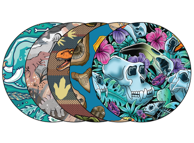 Glucomart Adhesive Patch for Libre, Dexcom G7, and Stelo (5-Pack) | Prehistoric