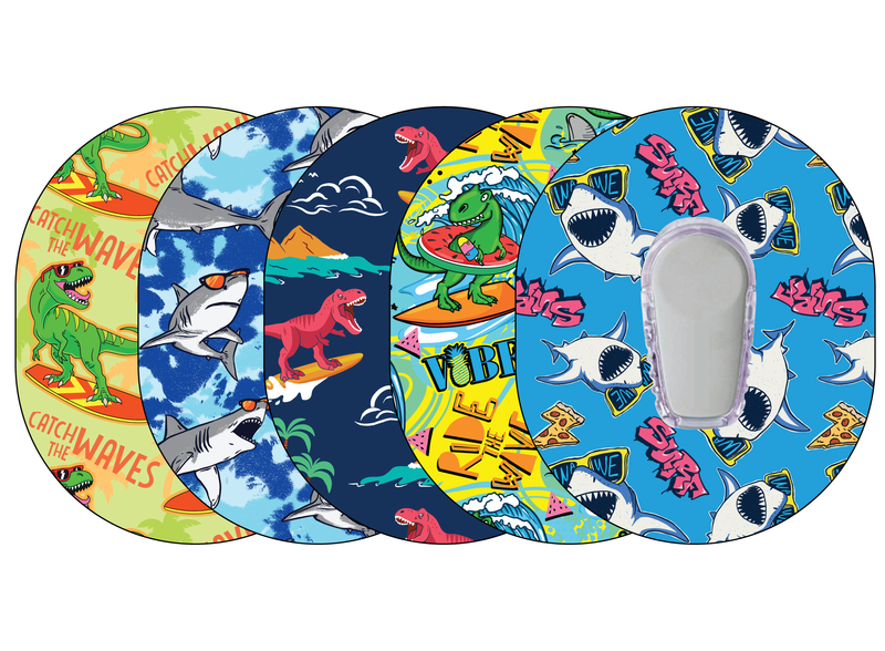 Glucomart Dexcom G6 Adhesive Patches (5-Pack) Surf