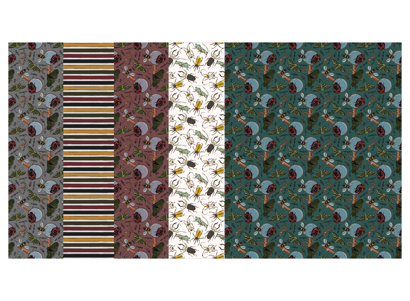 Tube Tape for Nasogastric or Oxygen Tubes | Bugs 5-Pack Medical Tape (4" x 3" Sheets)