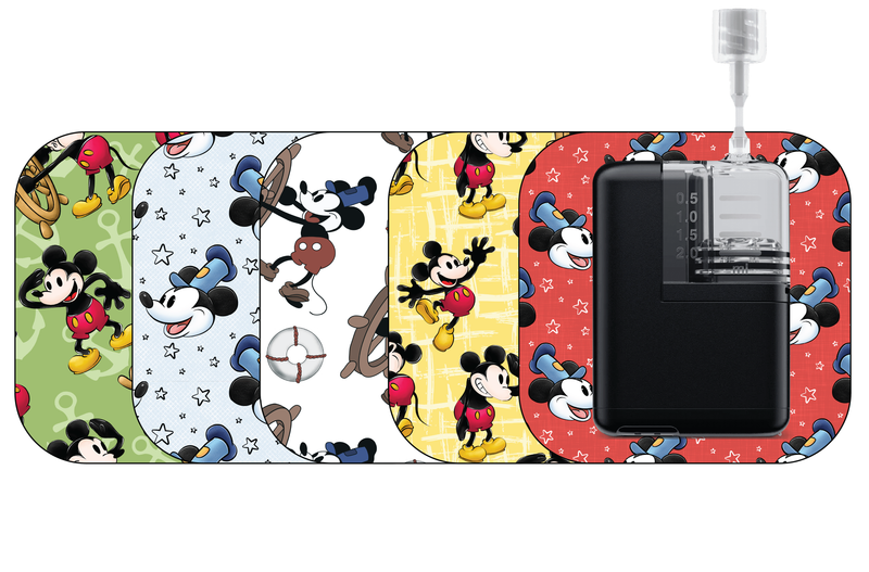 Glucomart Grip Sleeve for Mobi Durable Lightweight Patches for Mobi Insulin Pump (5-Pack) Magical Mouse