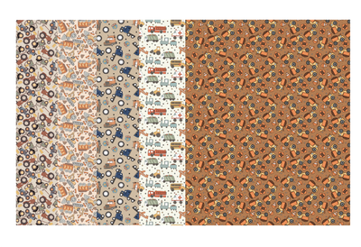 Tube Tape for Nasogastric or Oxygen Tubes | Vehicles 5-Pack Medical Tape (4" x 3" Sheets)