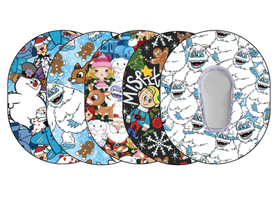Glucomart Premium Dexcom G6 Patches Christmas Dexcom Patch 5-Pack