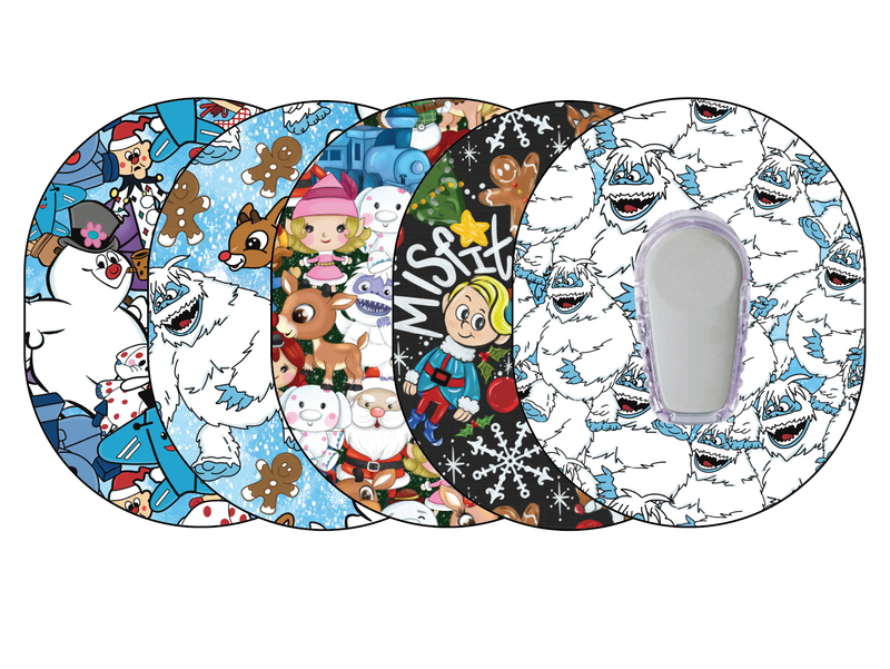 Glucomart Premium Dexcom G6 Patches Christmas Dexcom Patch 5-Pack