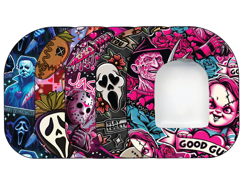 Glucomart Premium Omnipod Adhesive Patches Valentine Omnipod 5-Pack - RETIRING