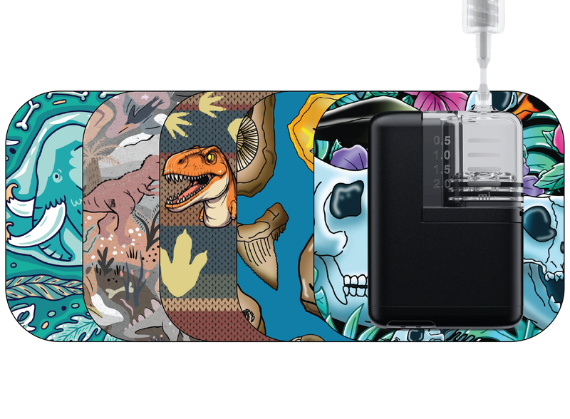 Glucomart Grip Sleeve for Mobi Durable Lightweight Patches for Mobi Insulin Pump (5-Pack) | Prehistoric