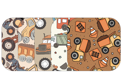 Glucomart Adhesive Patch for Libre, Dexcom G7, and Stelo | Vehicles 5-Pack (No Glue in the Center)