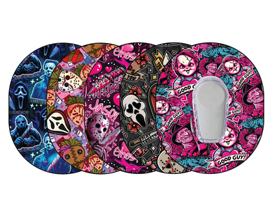 Glucomart Premium Dexcom G6 Patches Valentine Dexcom G6 Adhesive 5-Pack