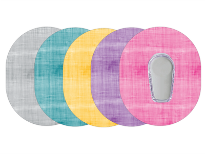 Glucomart Dexcom G6 Patches Pastels Dexcom Adhesive 5-Pack