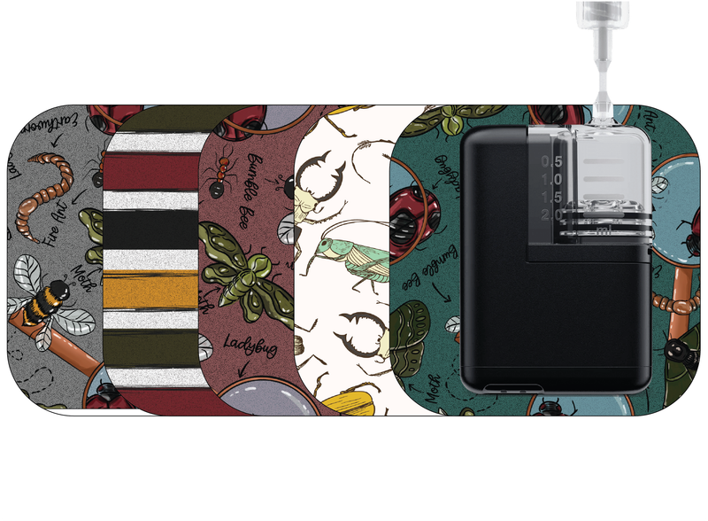 Glucomart Grip Sleeve for Mobi Durable Lightweight Patches for Mobi Insulin Pump (5-Pack) | Bugs