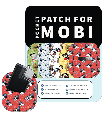 Adhesive Pocket for Mobi Insulin Pump (5-Pack) Magical Mouse