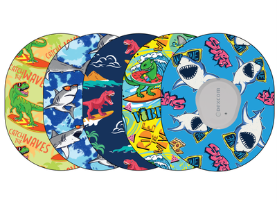 Glucomart Dexcom G7 Adhesive Patches (5-Pack) Surf