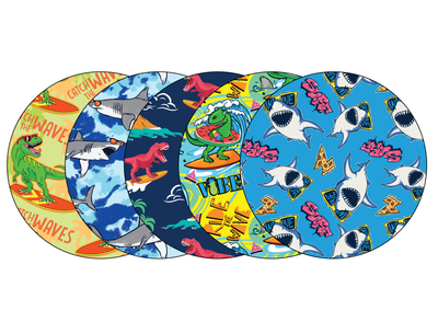 Glucomart Adhesive Patch for Libre, Lingo, Dexcom G7 &amp; Dexcom Stelo - Surf CGM OverPatches 5-Pack