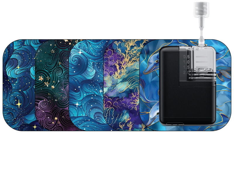 Glucomart Grip Sleeve for Mobi Durable Lightweight Patches for Mobi Insulin Pump (5-Pack) Pacific Wave