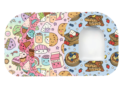 Glucomart Omnipod Adhesive Patches – Hypoallergenic, Waterproof &amp; Fray-Proof for Omnipod 5 and DASH (Pack of 5) - Kawaii Foods