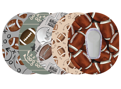 Glucomart Dexcom G6 Adhesive Patches (5-Pack) Football